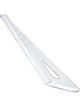 True Performance Splitter Gusset 1-Piece Aluminum White Paint