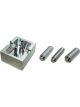 Wehrs Machine Ballast Mold Kit Various Clamp-On Tubing Sizes 25 lb Molds