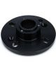 Winters Drive Flange 4-Bolt Flange 24 Spline Aluminum Black