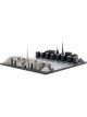 Boyle Skyline Chess Paris Edition Wood Board w/ Paris Map 38x38x20cm