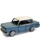 Boyle EJ Holden Sedan Metal Collectable Blue and Cream 28.5x11x9.5cm