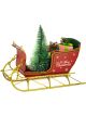Boyle Christmas Cled with Tree Metal Collectable 30x14x21cm
