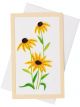Boyle Quilled Framed Standing Greeting Card Yellow Daisy 7.5x12.5cm