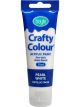 Crafty Colour Acrylic Paint 75ml Pearl Whit