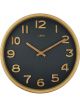Leni Tilia Wall Clock 25.5cm Black