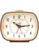Leni Retro Alarm Clock 9x11x6cm Mocha