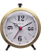 NeXtime Harvey Alarm Clock with Luminous Hands 9x10.8x5cm Gold