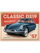 Nostalgic-Art Large Sign Classic DS19 Berline 30x40cm 30x40x0.5cm