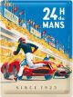 Nostalgic-Art Large Sign 24h Le Mans Racing Poster Blue 30x40x0.5cm