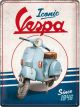 Nostalgic-Art Large Sign Vespa Iconic Since 1946 30x40x0.5cm