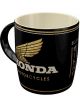 Nostalgic-Art Ceramic Mug Honda MC Motorcycles Gold 9x9x9cm