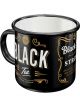 Nostalgic-Art Enamel Mug Black Tea 8x8x8xcm