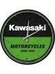 Nostalgic-Art Wall Clock Kawasaki Motorcycles 30cm