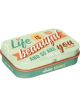 Nostalgic-Art Mint Box Life Is Beautiful and So Are You 4x6x2cm
