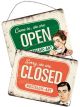 Nostalgic-Art 15x20cm Open/Closed Sign