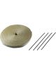 Heatshield Exhaust Wrap 25mm x 100ft w/ 4 Stainless Steel Lock