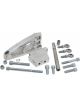 TFI Racing Air Conditioning Bracket Polished Aluminium BBC