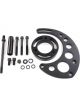 TFI Racing Alternator Bracket Kit Black Aluminium Chevrolet Big Block