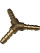 TFI Racing Brass 3-Way Y Shape Tail Piece 1/4