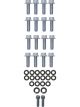 TFI Racing Chevrolet LS1 LS2 LS3 Chrome Oil Pan Socket Grade 8 Bolt Kit