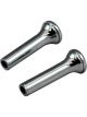TFI Racing Door Lock Knobs Chrome Head Universal set of 2 Ford/Holden