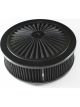 TFI Racing Extraflow All Black Air Cleaner Filter 9