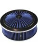 TFI Racing Extraflow Blue Chrome Air Cleaner Filter 9