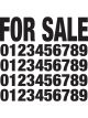 TFI Racing 'For Sale' Decal Kit - Large White