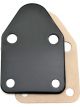TFI Racing Fuel Pump Block Off Plate Small Block Chev Black