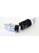 Aeroflow Aluminium Quick Release Fitting -6AN Buna N Seal Black