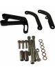 TFI Racing Power Steering Pump Bracket SBC LWP Black LHD Vehicle