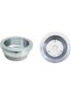 TFI Racing Pulley Crankshaft Single Groove Lwp Polished Alloy SBC 265-400