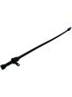 TFI Racing Transmission Dipstick Tube Fits Ford C6 Black Braided