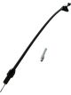 TFI Racing Transmission Dipstick Tube Fits GM Powerglide Black Braided