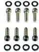 TFI Racing Valve Cover Bolts SBC Chrome Socket Head