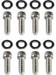 TFI Racing Valve Cover Bolts Holden 6 Chrome Socket Head X Long