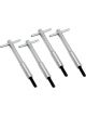 TFI Racing Valve Cover Hold Down Tall T-Bar Chrome 5