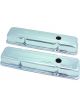 TFI Racing Valve Covers Chrome SBC 283-400 Low OEM Height Baffled-pr