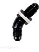 Raceworks Bulkhead Flare With Nuts An-3 45Deg