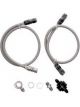 Raceworks Braided Oil Feed Line F Series Barra