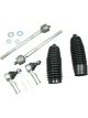 Basco Inner Rack Tie Rod End Pair + Rack Boots Fits Toyota Hilu