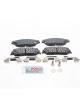 Bosch Quietcast Brake Pads Fits Toyota Aurion