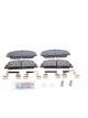 Bosch Quietcast Brake Pads Fits Holden Commodore Vf