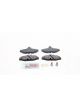 Bosch Quietcast Brake Pads Fits Ford Falcon
