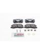 Bosch Quietcast Brake Pads Fits Asx Lancer Pajero
