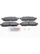 Bosch Quietcast Brake Pads Fits Mitsubishi Triton