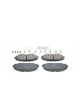 Bosch Quietcast Brake Pads Fits Toyota Corolla Auris Axio
