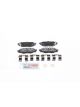 Bosch Quietcast Brake Pads Fits Subaru Forester Liberty; 86