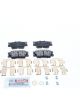 Bosch Quietcast Brake Pads Fits Toyota Camry Rav4