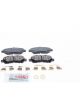 Bosch Quietcast Brake Pads Fits Toyota Kluger Highlander